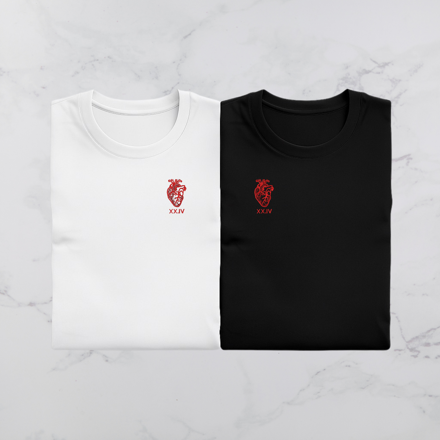 Komplet koszulek - matching (Antomiczne serce)