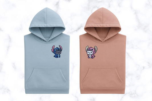 Komplet bluz - matching (Piżamkowe kotki)