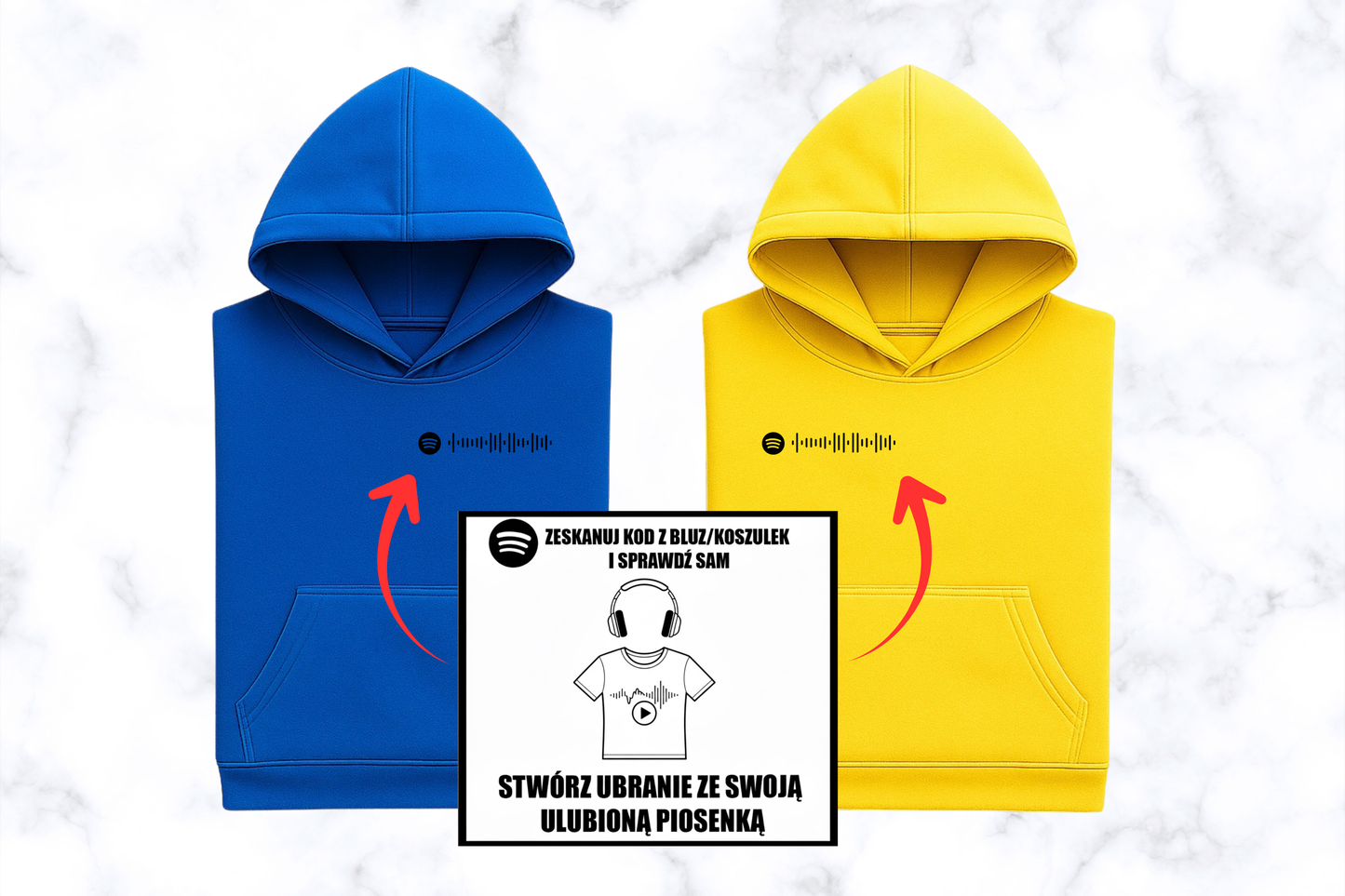 Komplet bluz - Wasza ulubiona piosenka (Spotify - code)