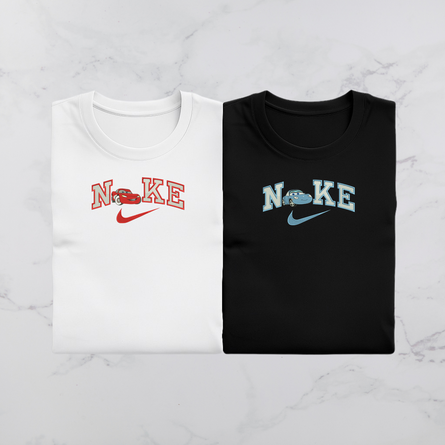 Komplet koszulek - matching ( Auta NKE)