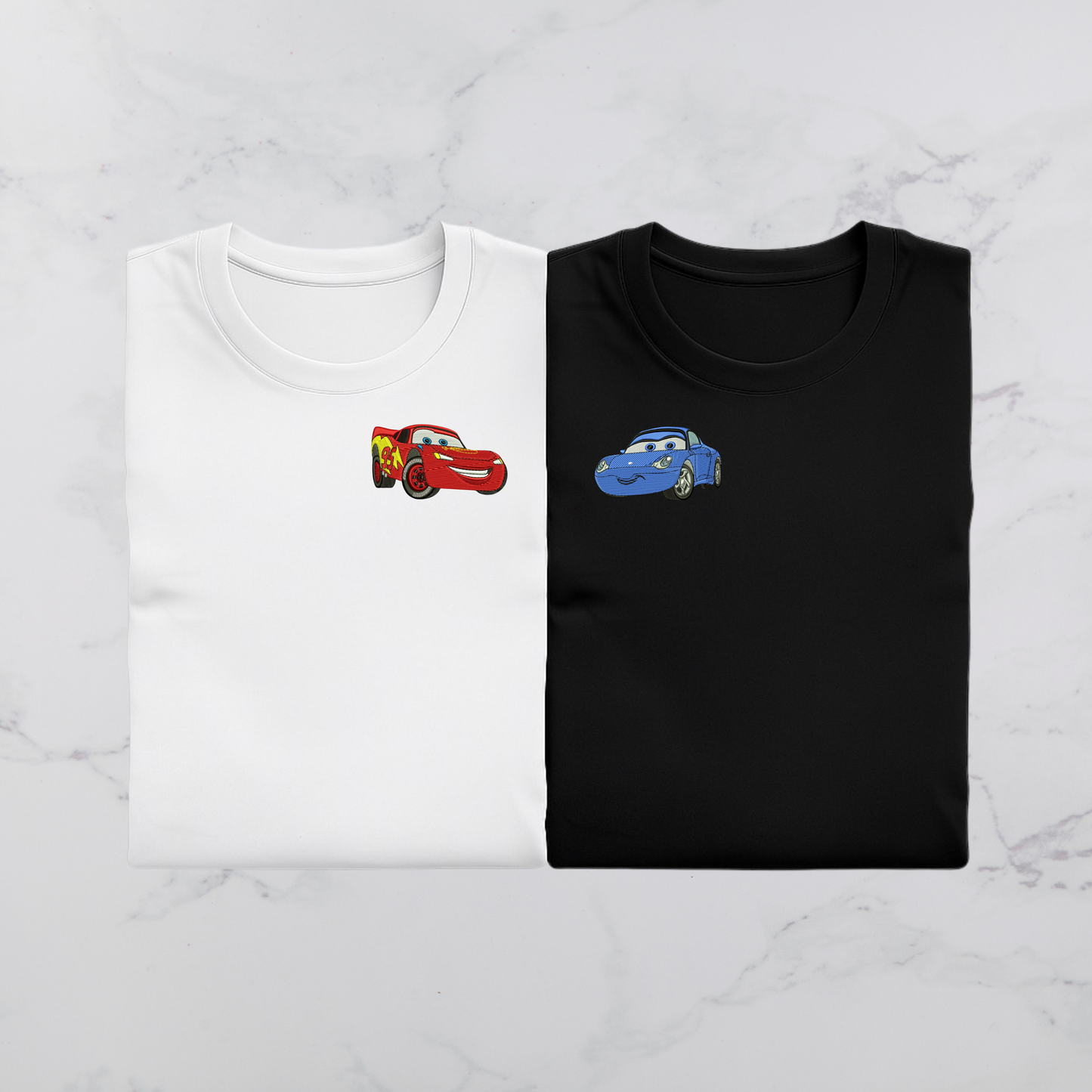 Komplet koszulek - matching ( inspirowane Auta)
