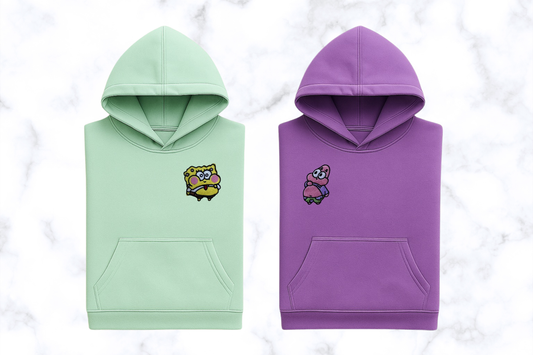 Komplet bluz - matching ( inspirowana Chibi Spongebob )