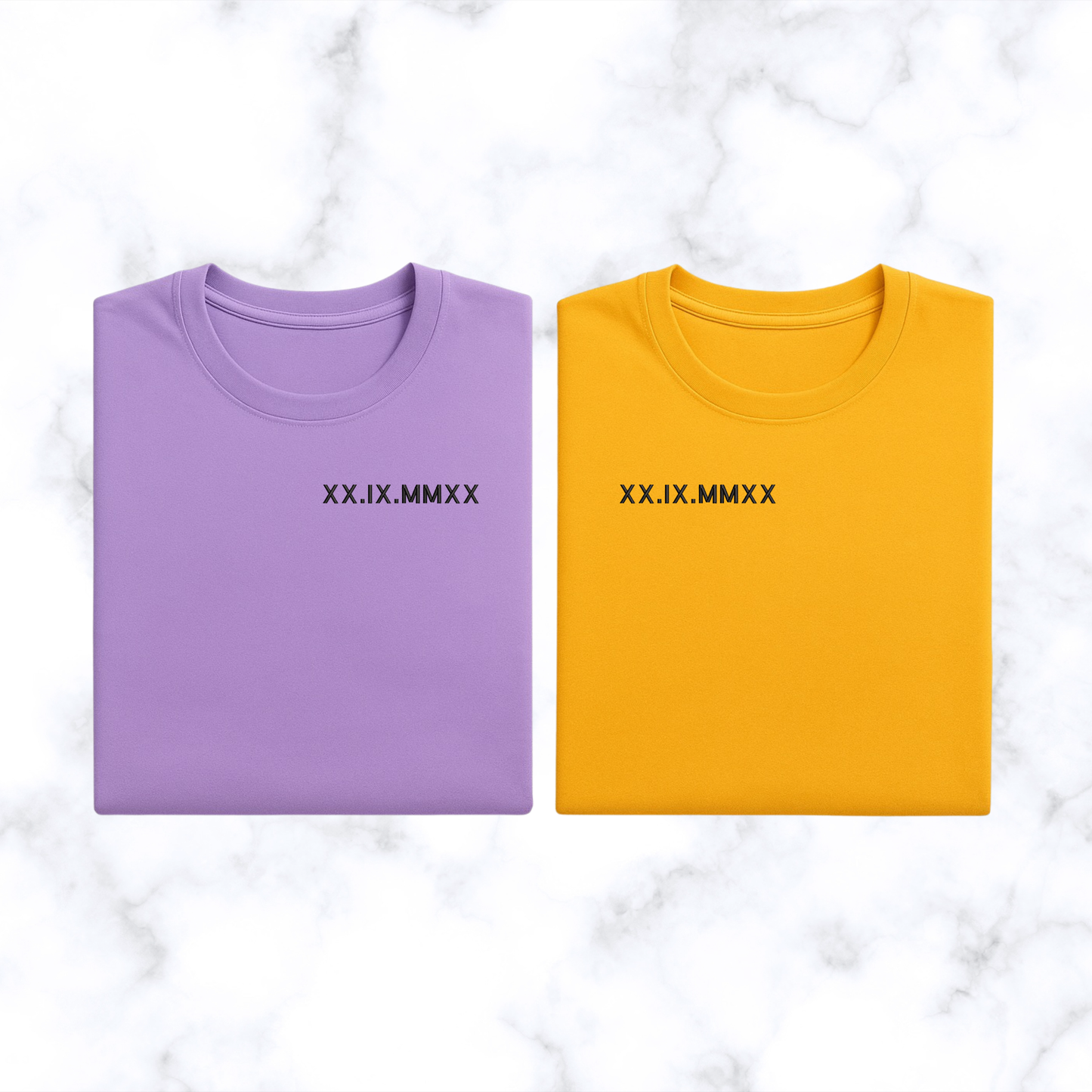 Komplet koszulek - data rzymska