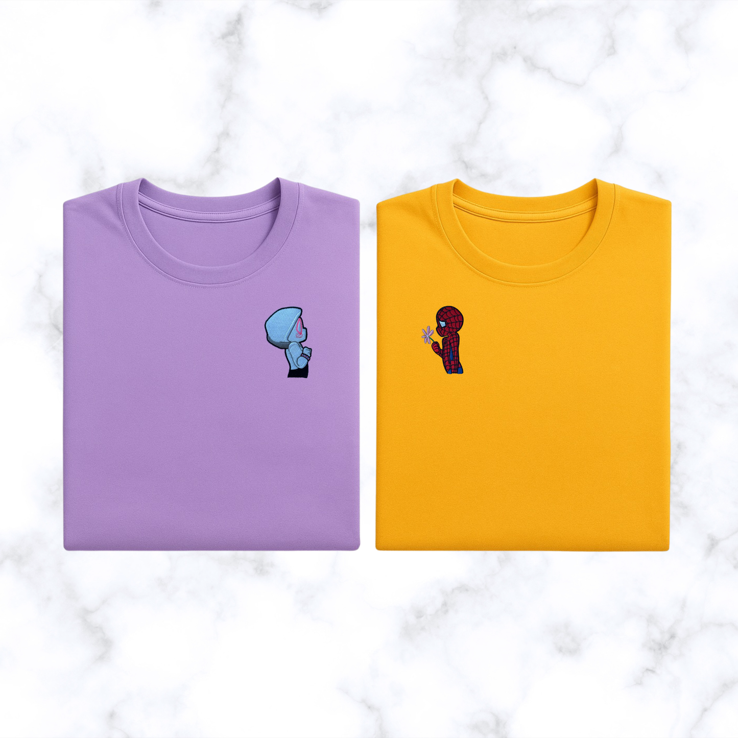 Komplet koszulek - matching ( inspirowana Spidey i Gwen)