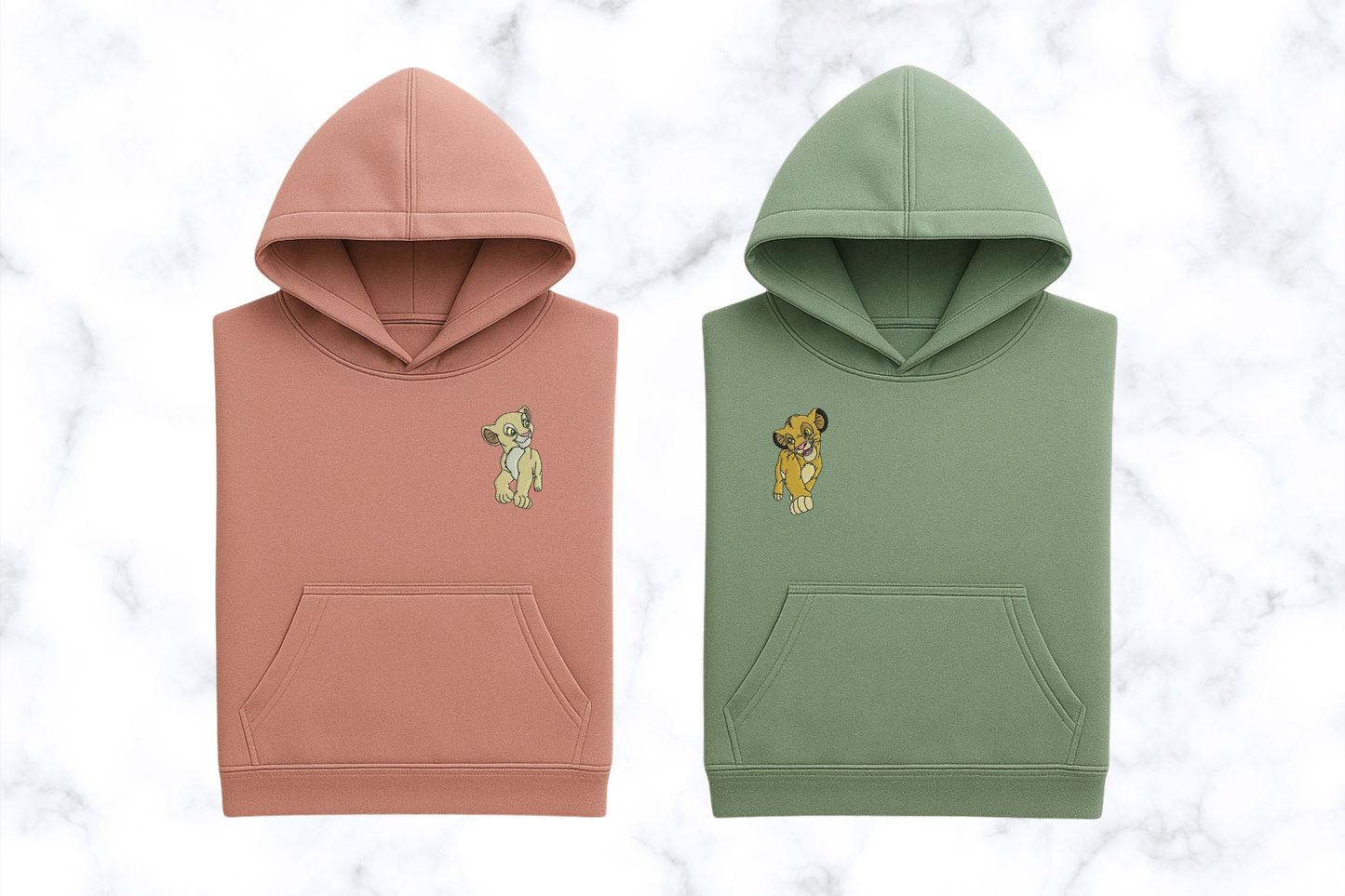 Komplet bluz - matching ( inspirowana Król Lew v2 )