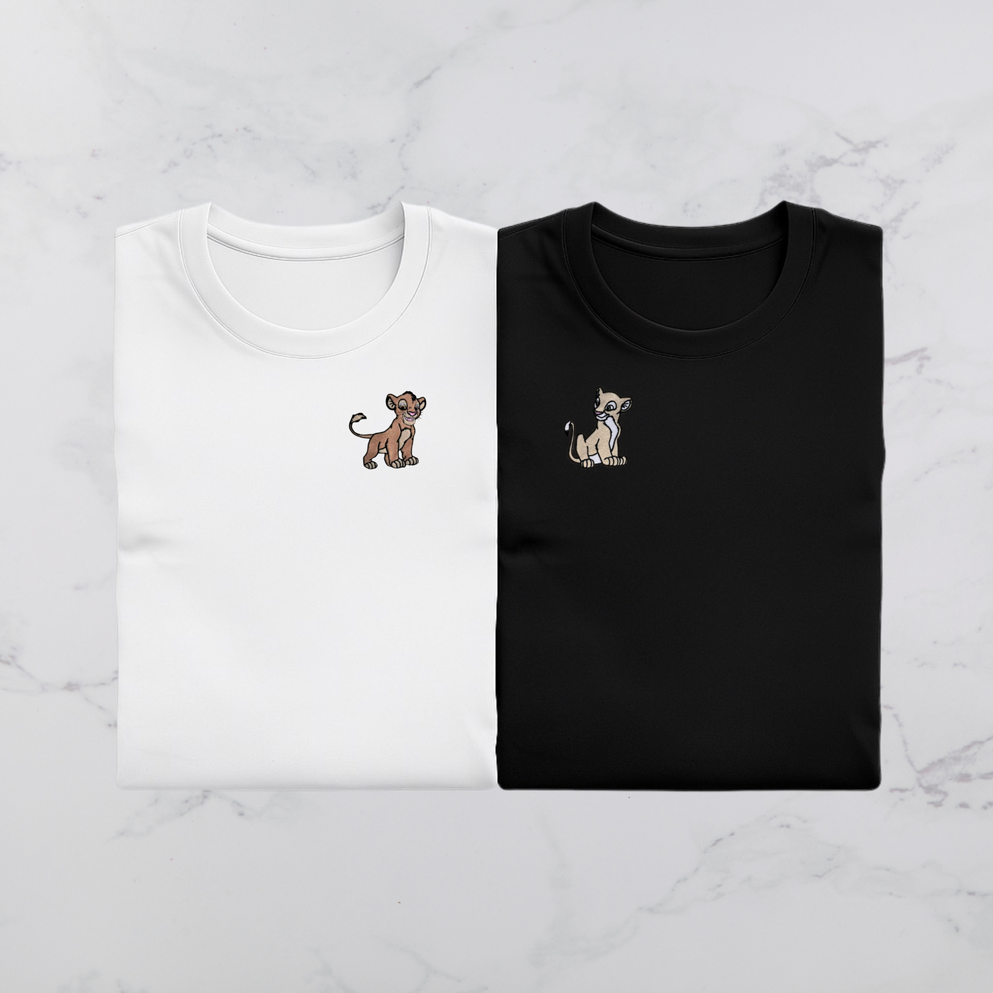 Komplet koszulek - matching (Lew i lwica)