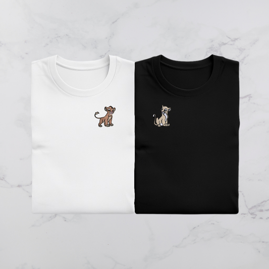 Komplet koszulek - matching (Lew i lwica)