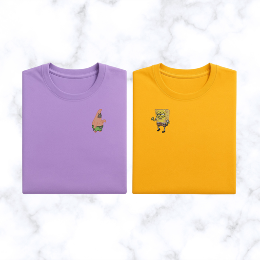 Komplet koszulek - matching (Podwodne ziomeczki)