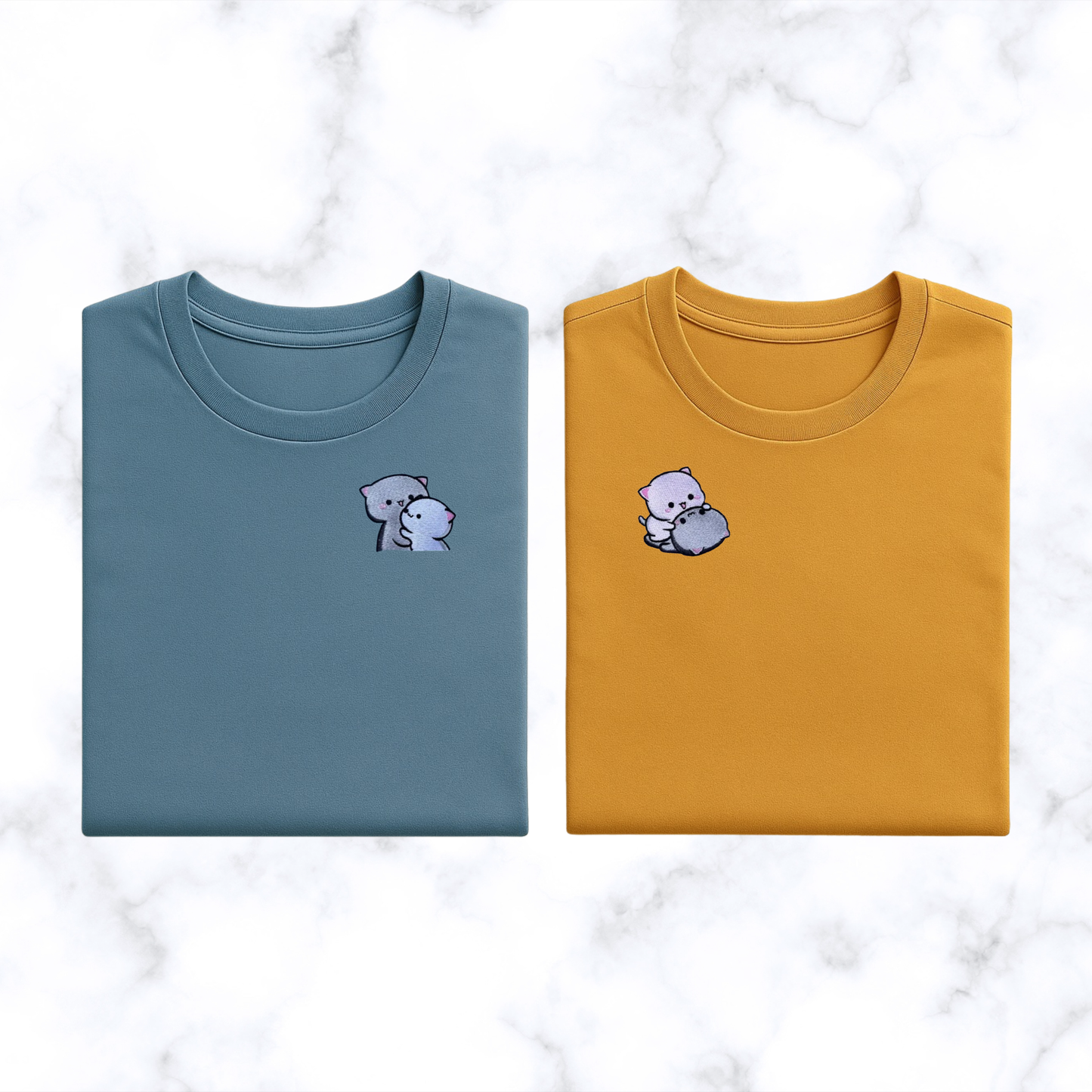 Komplet koszulek - matching (Kocie przytulasy v2)