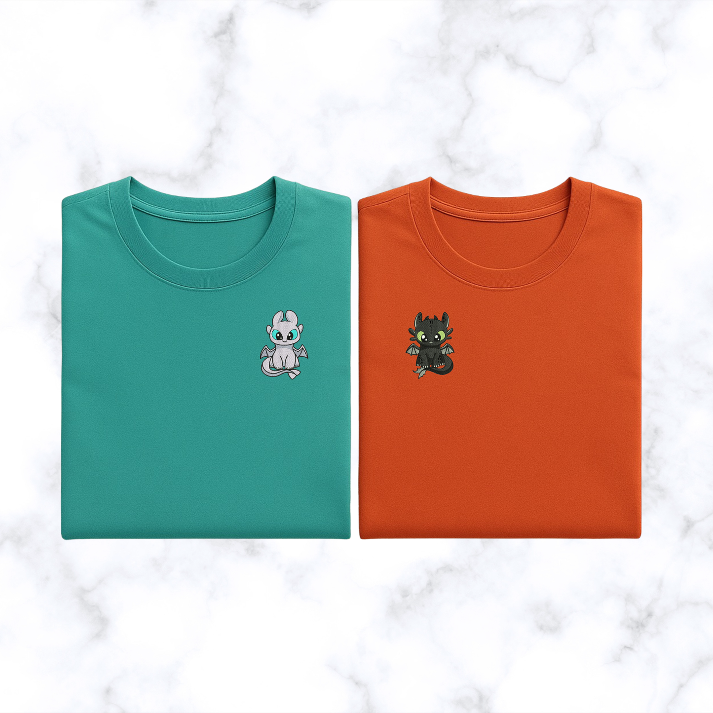 Komplet koszulek - matching ( inspirowane Smoki v2)