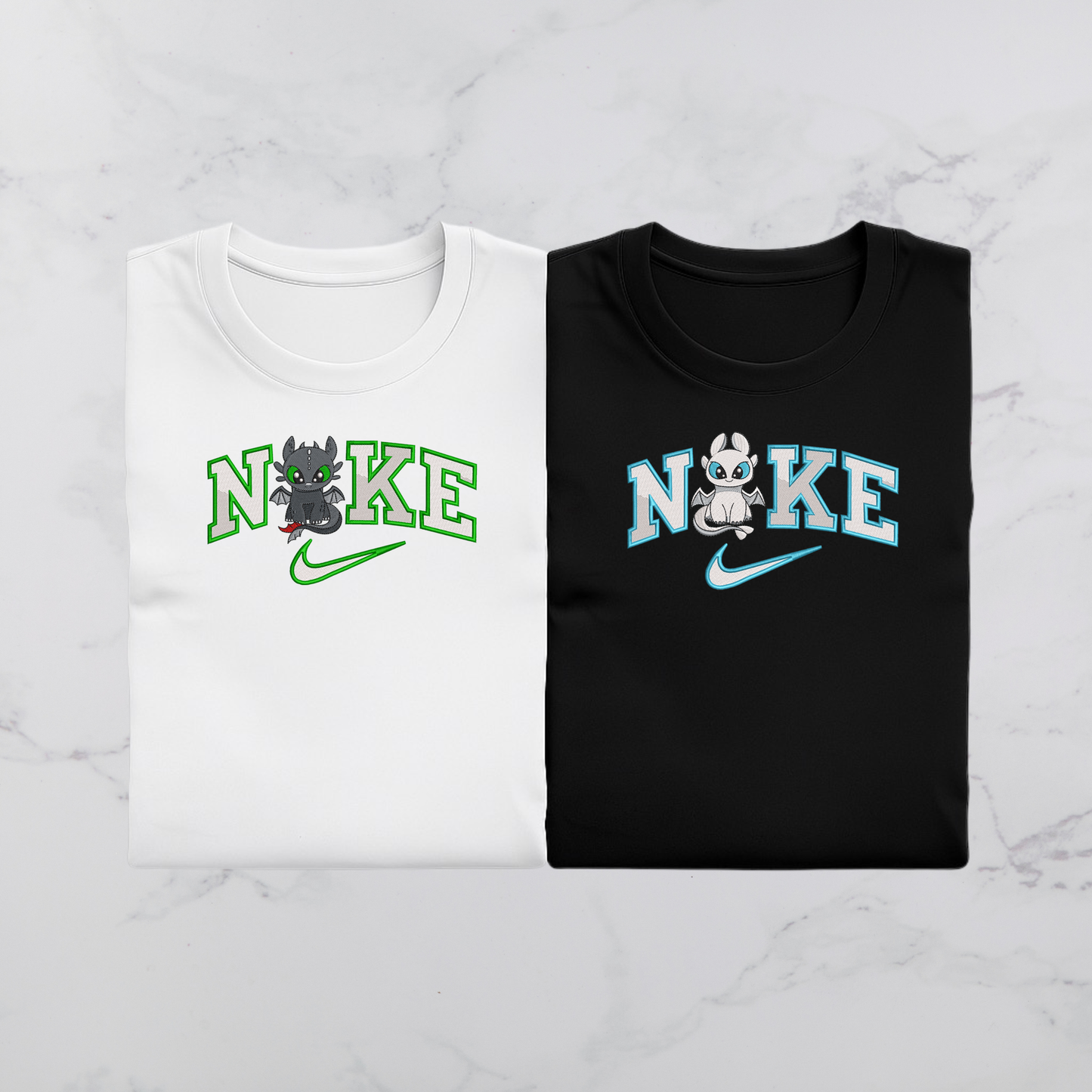 Komplet koszulek - matching ( inspirowane Smoki v2)