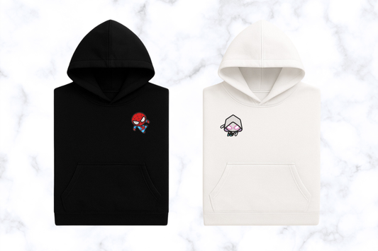 Komplet bluz - matching ( inspirowana Spidey i Gwen v2)