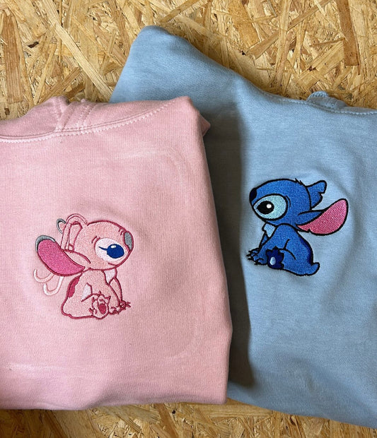 Komplet bluz - matching ( inspirowana Stitch and Angel)