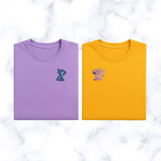 Komplet koszulek - matching ( inspirowane Stitch)